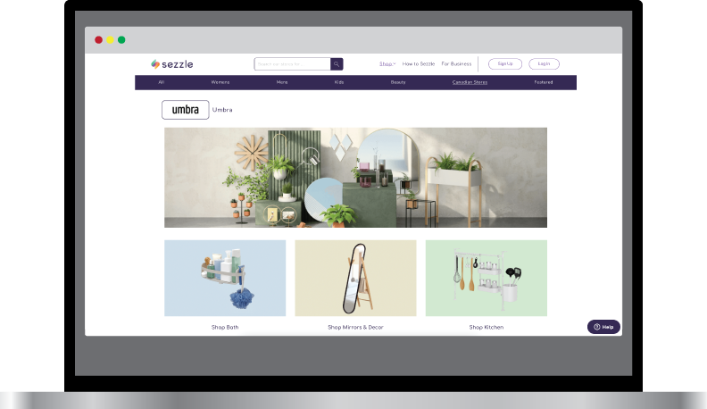 Sezzle main project image